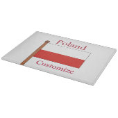 Planche À Découper Drapeau de la Pologne Thunder_Cove (Coin)