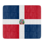 Planche À Découper Drapeau de la République dominicaine (Devant)