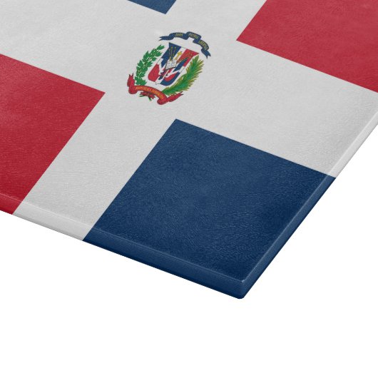 Planche À Découper Drapeau de la République Dominicaine (Coin)