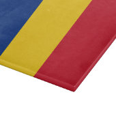 Planche À Découper drapeau de la Roumanie (Coin)