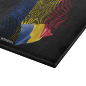 Planche À Découper Drapeau de la Roumanie (Coin)