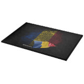 Planche À Découper Drapeau de la Roumanie (Coin)