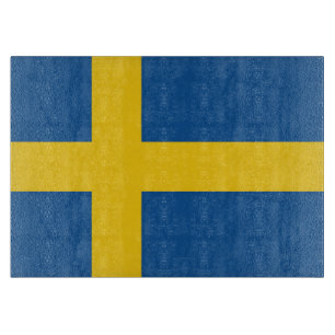 Planche À Découper Drapeau de la Suède