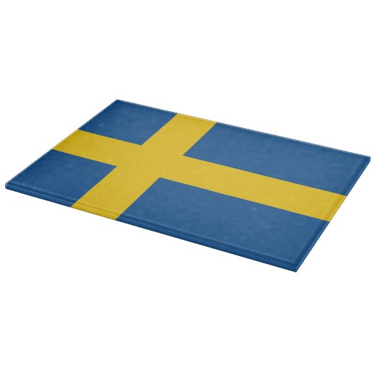 Planche À Découper Drapeau de la Suède (Coin)