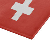 Planche À Découper drapeau de la Suisse (Coin)