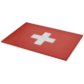 Planche À Découper drapeau de la Suisse (Coin)