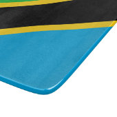 Planche À Découper Drapeau de la Tanzanie (Coin)