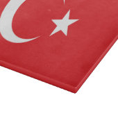 Planche À Découper Drapeau de la Turquie (Coin)