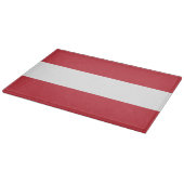 Planche À Découper drapeau de l'Autriche (Coin)
