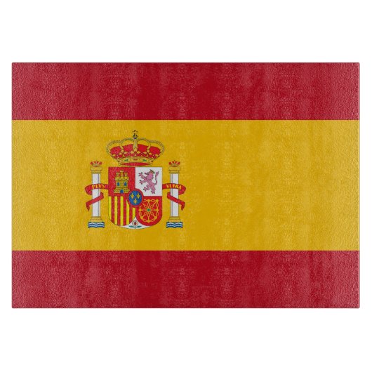 Planche À Découper Drapeau de l'Espagne (Devant)