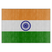 Planche À Découper Drapeau de l'Inde (Devant)