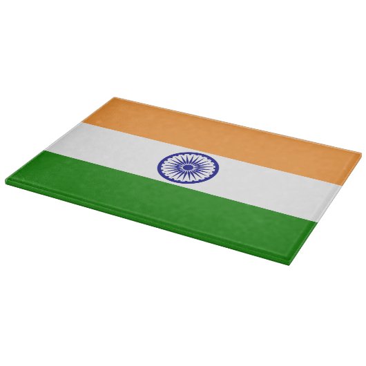 Planche À Découper Drapeau de l'Inde (Coin)