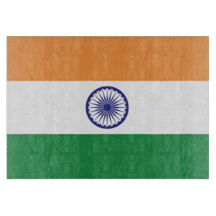 Planche À Découper Drapeau de l'Inde