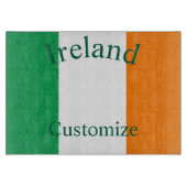 Planche À Découper Drapeau de l'Irlande Thunder_Cove (Devant)