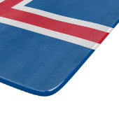 Planche À Découper Drapeau de l'Islande (Coin)