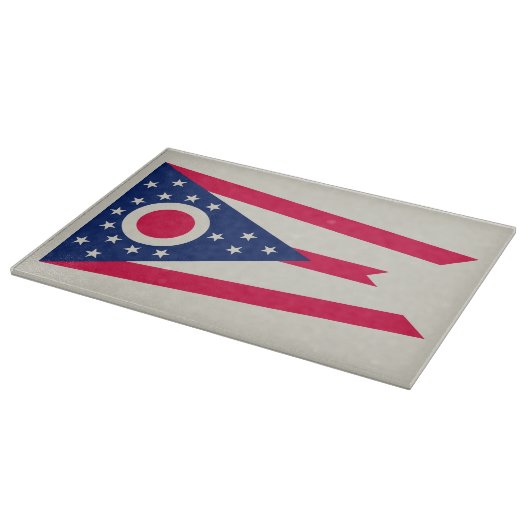 Planche À Découper Drapeau de l'Ohio : la bannière Buckeye State (Coin)