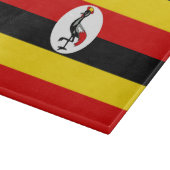 Planche À Découper Drapeau de l'Ouganda (Coin)