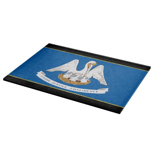 Planche À Découper Drapeau de Louisiane (Coin)