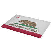 Planche À Découper Drapeau de l'ours de Californie : État de Cali Gol (Coin)