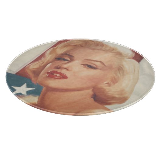 Planche À Découper Drapeau de Marilyn (Coin)