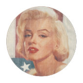 Planche À Découper Drapeau de Marilyn (Devant)