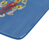 Planche À Découper Drapeau de Minsk (Bélarus) (Coin)