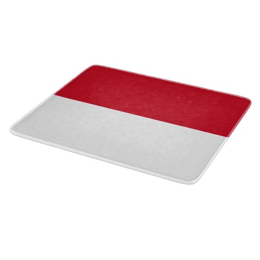 Planche À Découper Drapeau de Monaco (Coin)