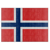 Planche À Découper Drapeau de Norway (Devant)