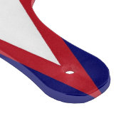 Planche À Découper Drapeau de pagaie en verre des Samoa américaines (Coin)