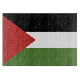 Planche À Découper Drapeau de Palestine