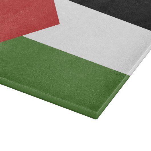 Planche À Découper Drapeau de Palestine (Coin)