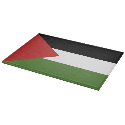 Planche À Découper Drapeau de Palestine (Coin)