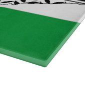 Planche À Découper Drapeau de Palestine et carte avec Keffiyeh Motif (Coin)