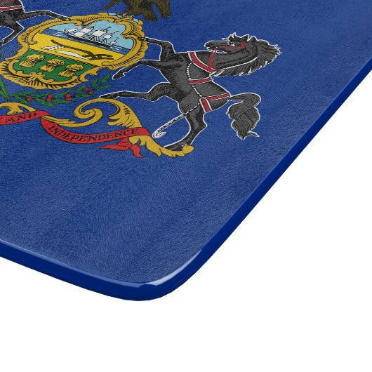 Planche À Découper Drapeau de Pennsylvanie (Coin)