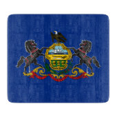 Planche À Découper Drapeau de Pennsylvanie (Devant)