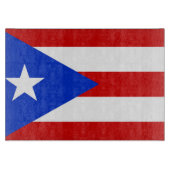 Planche À Découper Drapeau de Porto Rico (Devant)