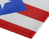 Planche À Découper Drapeau de Porto Rico (Coin)