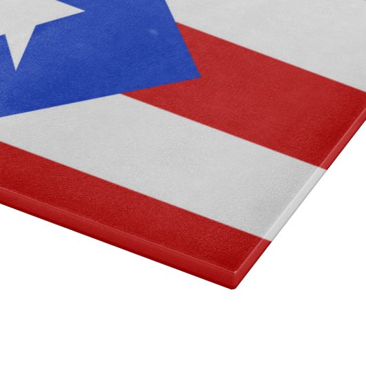 Planche À Découper Drapeau de Porto Rico (Coin)