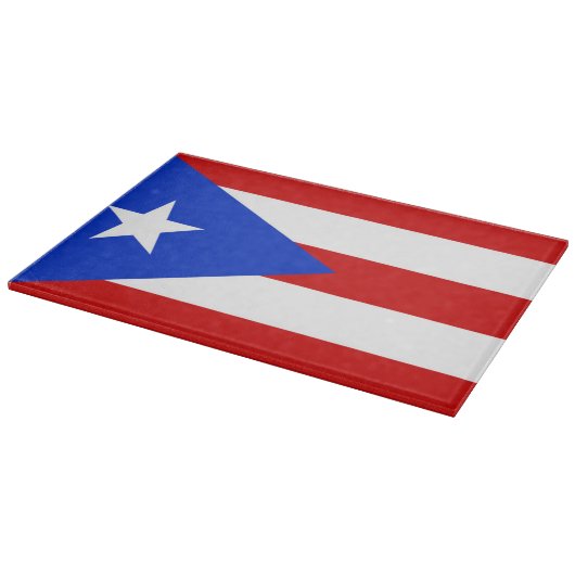 Planche À Découper Drapeau de Porto Rico (Coin)