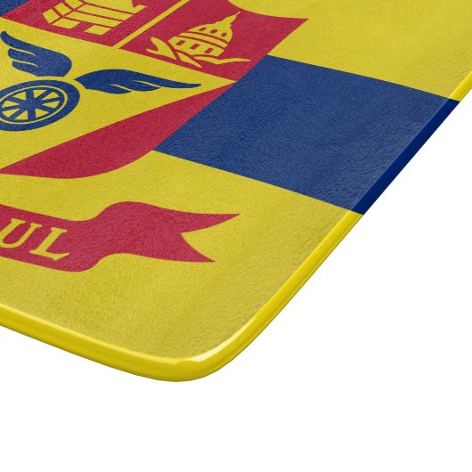 Planche À Découper Drapeau de Saint Paul (Minnesota) (Coin)