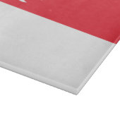 Planche À Découper Drapeau de Singapour (Coin)