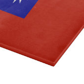 Planche À Découper Drapeau de Taïwan (Coin)