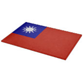 Planche À Découper Drapeau de Taïwan (Coin)