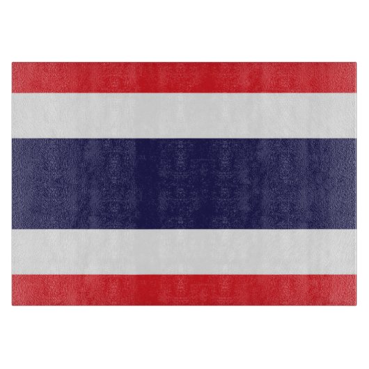 Planche À Découper Drapeau de Thaïlande (Devant)