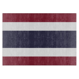 Planche À Découper Drapeau de Thaïlande