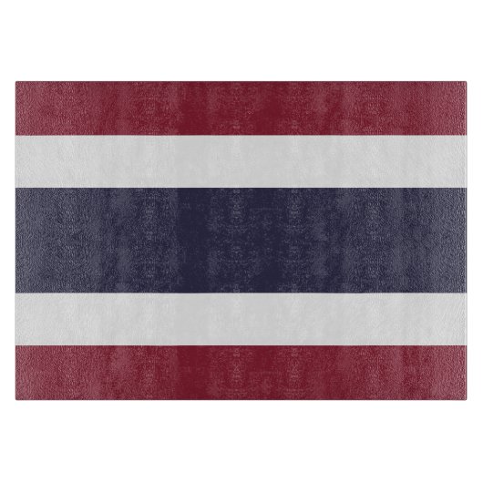 Planche À Découper Drapeau de Thaïlande (Devant)