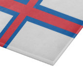 Planche À Découper Drapeau des îles Féroé (Coin)