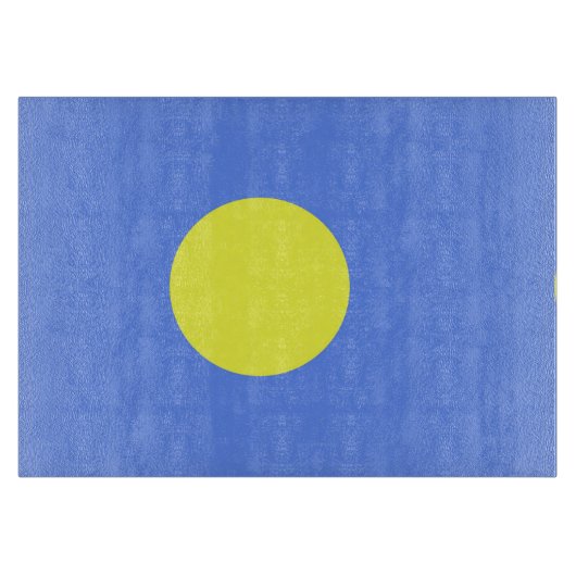 Planche À Découper Drapeau des Palaos (Devant)