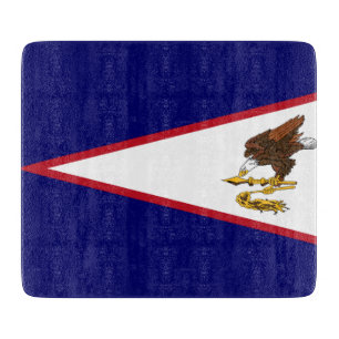 Planche À Découper Drapeau des Samoa américaines