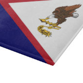 Planche À Découper drapeau des Samoa américaines (Coin)